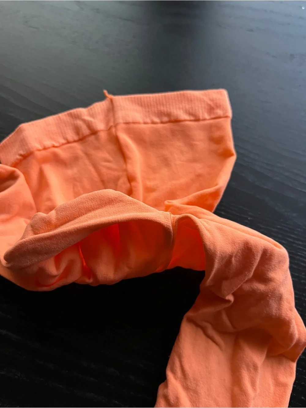 Target Orange Girls Tights Size 12-14 Nylon Spandex Blend
